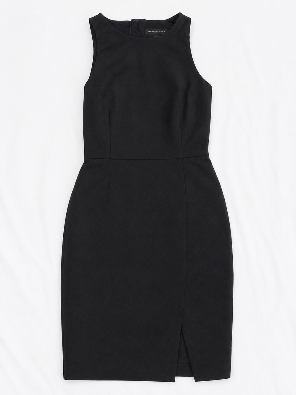 Banana Republic Black Sleeveless Midi Dress
